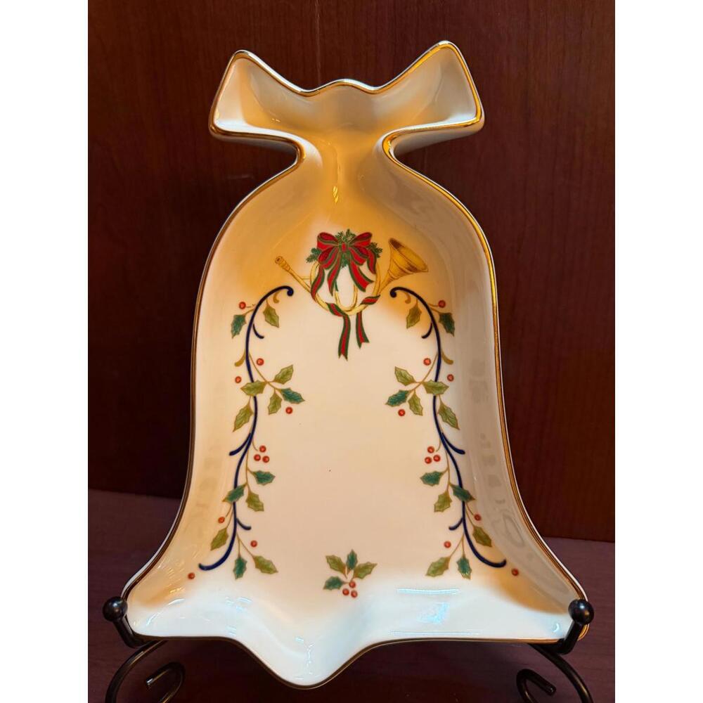 Mikasa‎ Holiday Elegance Holiday Bell Candy Dish